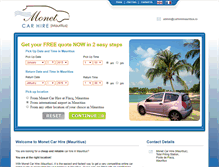 Tablet Screenshot of carhiremauritius.io
