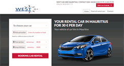 Desktop Screenshot of carhiremauritius.com